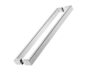 PUXADOR STAM RETANGULAR INOX 304 60CM P:40x20x600MM