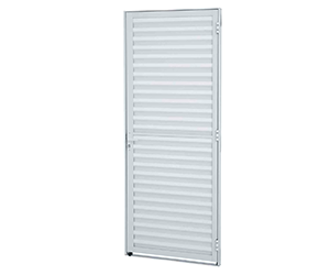 PORTA CRV ALUMINIO VENEZIANA 80 X 210CM DIREITA R4.7 NOBRE REF 600353 - (CÓD. 36022)