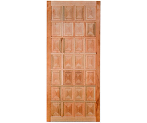 Porta Externa Salete Mista Ref 12 80cm Bico Diamante